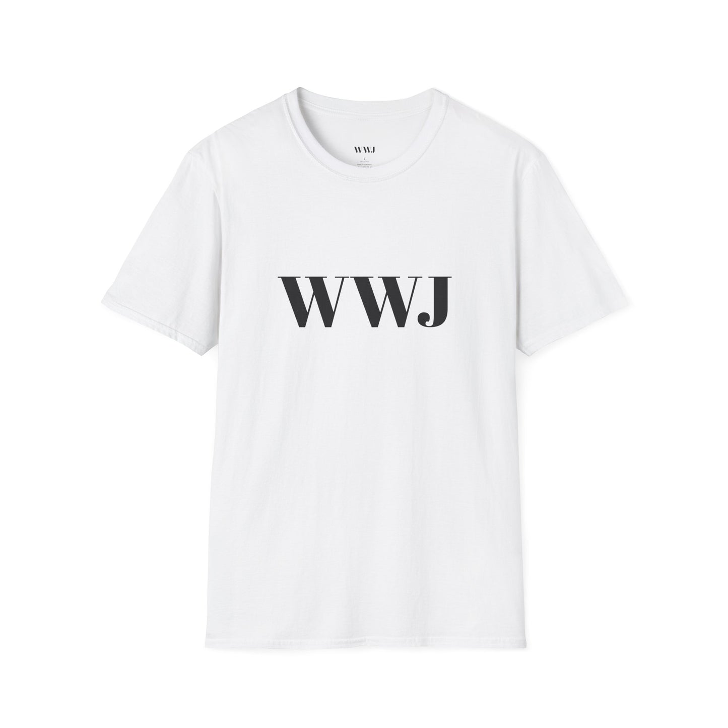 WWJ Walk With Jesus Unisex T-Shirt with Scripture