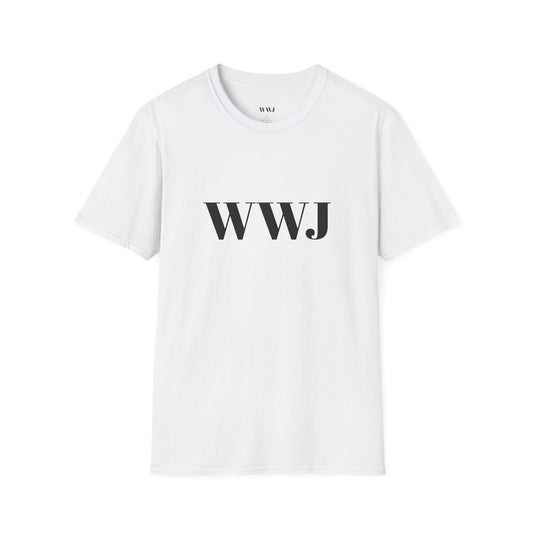 WWJ Walk With Jesus Unisex T-Shirt with Scripture