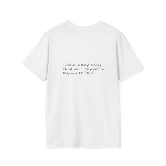 WWJ Walk With Jesus Unisex T-Shirt with Scripture